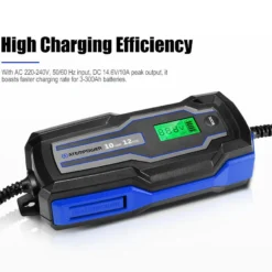 10A 6V/12V Smart Battery Charger Trickle Automatic AGM GEL Car Truck Motorcycle -Outdoor Equipment Sales Shop iYVZzD6G otUtPyiq hmLVJE