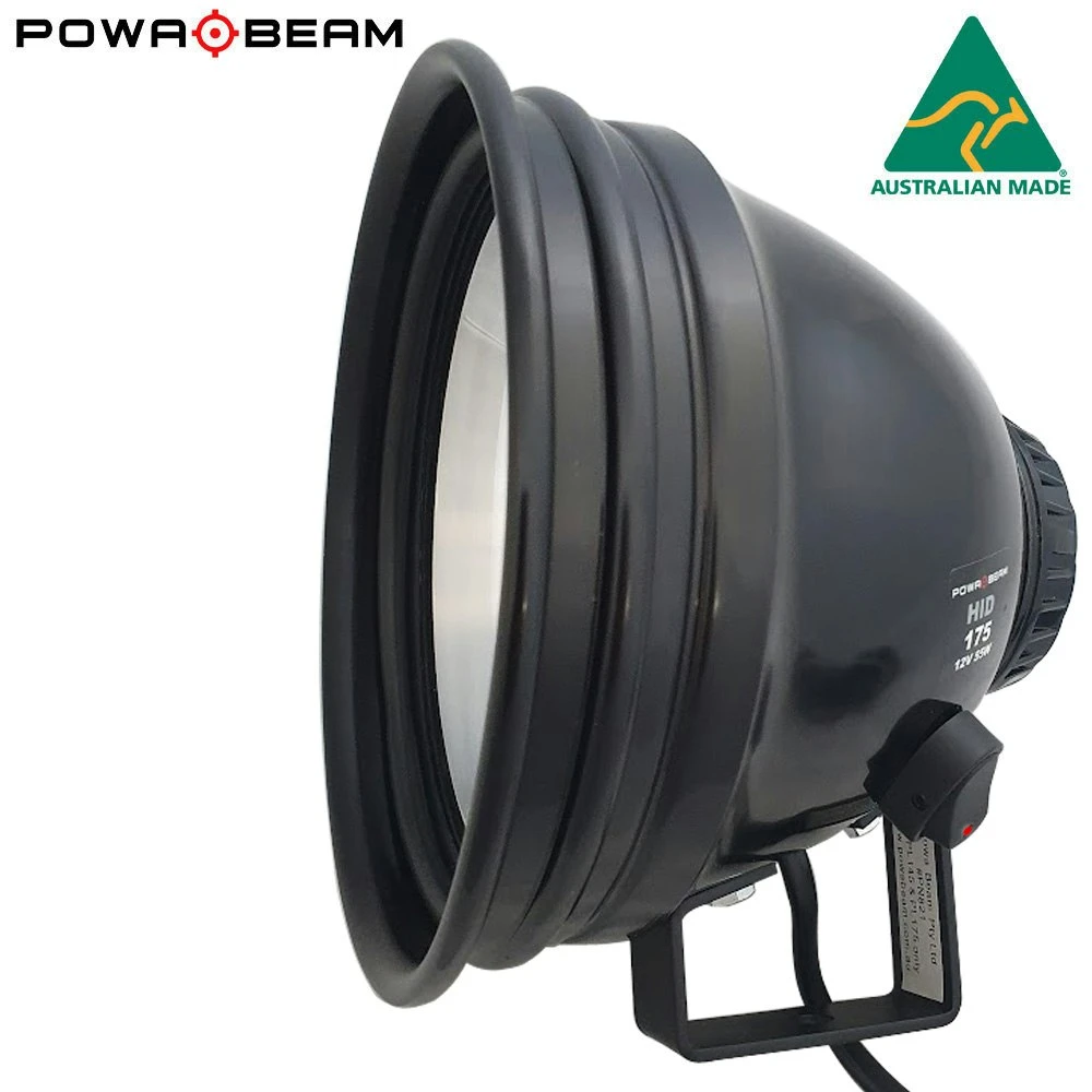 Powa Beam 175mm/7" HID Spotlight With Bracket 1 Powa Beam 175mm/7" HID Spotlight With Bracket