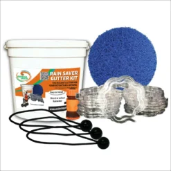 Rain Saver Gutter Kit Including Leaf Guard. MADE IN AUSTRALIA