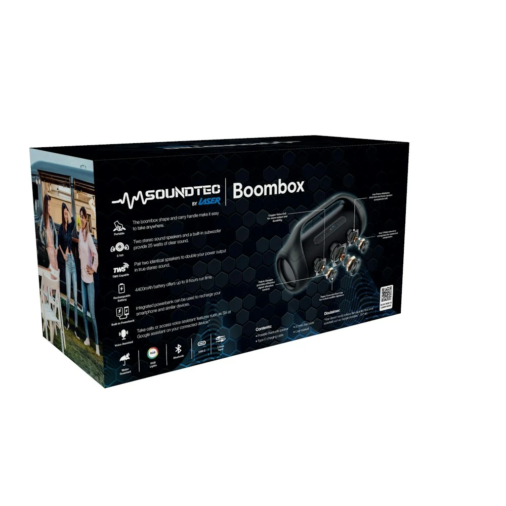 SoundTec Superb Boombox - Portable Outdoor Speaker For Camping & RV Adventures 17 SoundTec Superb Boombox - Portable Outdoor Speaker For Camping & RV Adventures - Image 17