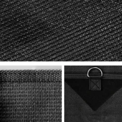 Black Caravan Privacy Screen 1.95 X 2.2M End Wall Or Side Sun Shade Roll Out -Outdoor Equipment Sales Shop jVhnavdUedfZleqzz 8BGzCaM