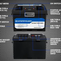 Atem Power Battery Box Dual Battery System With In Built VSR Isolator -Outdoor Equipment Sales Shop jj5wg39kFlsSgQ9uRjDRKvvYQ