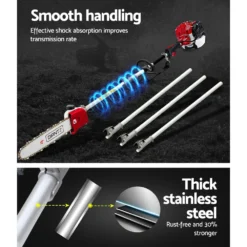 Giantz 65CC Petrol Pole Chainsaw Hedge Trimmer Long Reach Pruner Chain Saw -Outdoor Equipment Sales Shop kSLwVuDnun3WFXu51TSVJm00s 1