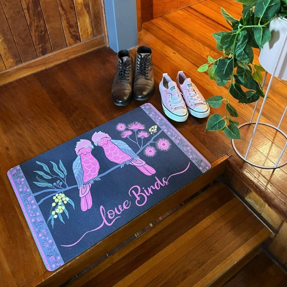 Love Birds Doormat 5 Love Birds Doormat - Image 5