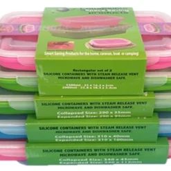 Collapsible Space Saving Rectangular Container Set 5 Pack