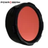Red Torch Filters 63mm - Powa Beam Meteor S1