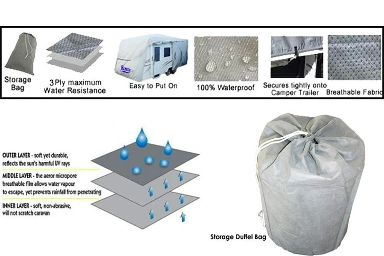 Samson Heavy Duty Caravan Cover 18-20ft 4 Samson Heavy Duty Caravan Cover 18-20ft - Image 4