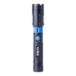 Brillar Investigator Flashlight - 1000 Lumen USB Rechargeable Torch -Outdoor Equipment Sales Shop mYTCQYkcaY9 mavyN0cMdJM4