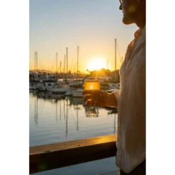 D-Still Unbreakable Beer Glass With Bubble Base 425ml - Set Of 4 -Outdoor Equipment Sales Shop mZ mIneBF ng 15Mdn ECmpqE