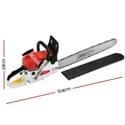Giantz 72CC Chainsaw Commercial Petrol 20" -Outdoor Equipment Sales Shop m 3n40t7EBdyYNo49 Wkq6H4
