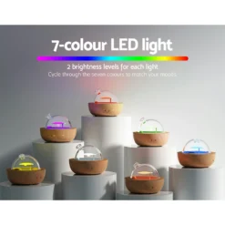 Devanti Aroma Diffuser Ultrasonic Humidifier Ceramic 200ml -Outdoor Equipment Sales Shop n2wql X7i07X9LuvvJq8hl4wg