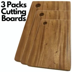 BR 3x Hard Wood Hygienic Cutting Wooden Chopping Board Natural Kitchen Block -Outdoor Equipment Sales Shop o7nUiHyNrYP3MR9L3kPiuvegY