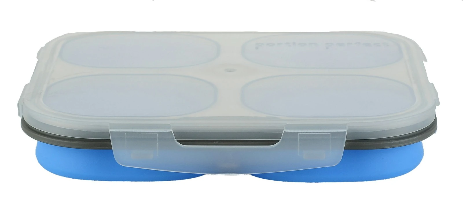 Collapsible Silicone 4 Compartment Storage Container 2 Collapsible Silicone 4 Compartment Storage Container - Image 2