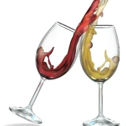 Crystal Clear Tritan Red Wine Glasses Set Of 4