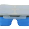 Collapsible Silicone 4 Compartment Storage Container