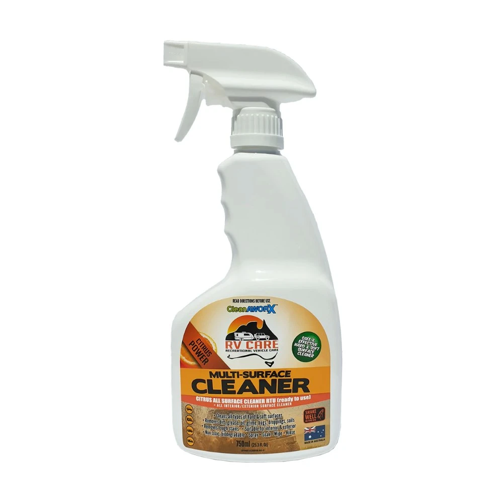 CleanAWORX - RV Care Multi Surface Cleaner Citrus RTU 750ml 1 CleanAWORX - RV Care Multi Surface Cleaner Citrus RTU 750ml