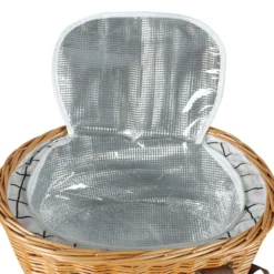 Traderight Group Picnic Basket Set Willow Baskets Outdoor Storage Foldable Insulated Bag 4Person -Outdoor Equipment Sales Shop q GhvvBqxZ6YuiZpUVKBT7soQ