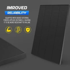 Atem Power 200W 12V Solar Panel Kit Mono Shingled Fixed + Solar Mounting Brackets -Outdoor Equipment Sales Shop qiWuoNOGn8AVPp0GL4iaZtBkQ