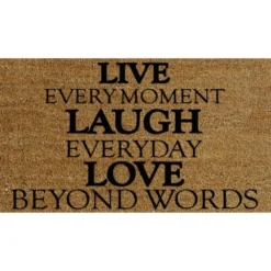 Solemate Doormats - Live Laugh Love 45x75cm