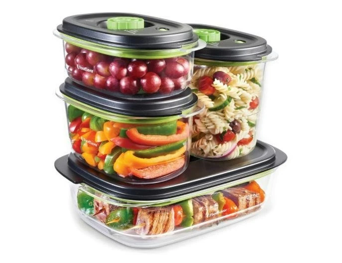 Sunbeam 10 Cup FoodSaver Preserve & Marinate Container - Black/Clear 3 Sunbeam 10 Cup FoodSaver Preserve & Marinate Container - Black/Clear - Image 3