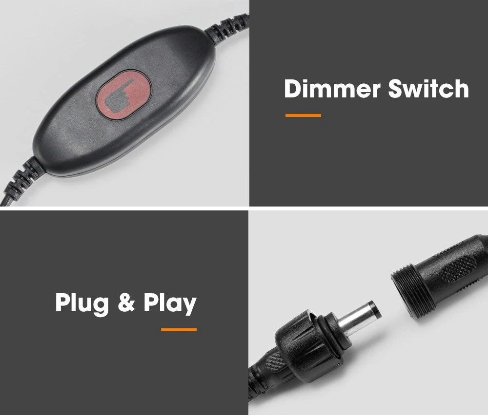 Led Flexible Camping Strip Light 5050 SMD 12V 1.3M 2 Colours 9 Led Flexible Camping Strip Light 5050 SMD 12V 1.3M 2 Colours - Image 9