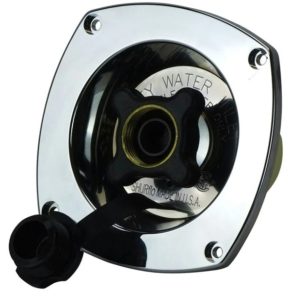 SHURflo Pressure Regulator Chrome 1 SHURflo Pressure Regulator Chrome