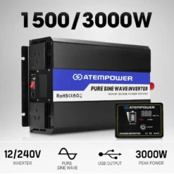 Pure Sine Wave Inverter 1500W Max 3000W -Outdoor Equipment Sales Shop s4SeyOoC6oll6evkbbORqqBtY