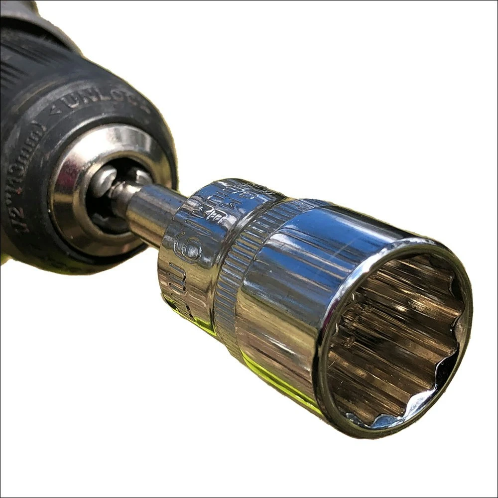 19mm Socket & Drill Adaptor 2 19mm Socket & Drill Adaptor - Image 2