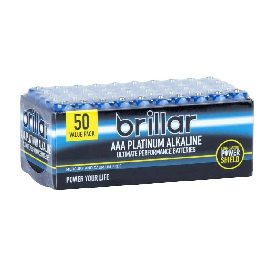 50 Pack Of AAA Platinum Alkaline Batteries 2 50 Pack Of AAA Platinum Alkaline Batteries - Image 2