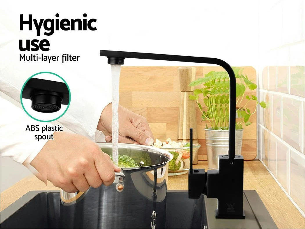 Cefito Brass Mixer Faucet Tap Sink Kitchen Basin Shower Bath Swivel Spout WELS Approved 6 Cefito Brass Mixer Faucet Tap Sink Kitchen Basin Shower Bath Swivel Spout WELS Approved - Image 6