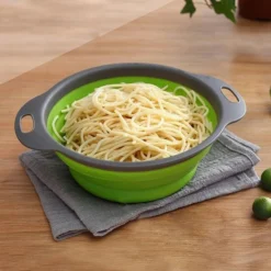 BR Round Draining Basket Collapsible Silicone Kitchen Strainer Colander Folding Filter -Outdoor Equipment Sales Shop tgXE5IPRR8VfUWJoy r7Xg9dQ