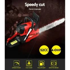 Giantz Chainsaw 58cc Petrol Commercial -Outdoor Equipment Sales Shop ty5H4x9WX59mxdLkKJezT5Bjg
