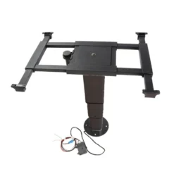 Telescopic 12V Table Leg Black