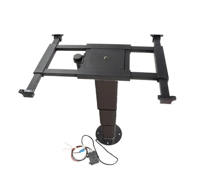 Telescopic 12V Table Leg Black 1 Telescopic 12V Table Leg Black