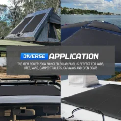 Atem Power 12V 200W Flexible Solar Panel Mono Shingled Caravan Battery Charging -Outdoor Equipment Sales Shop uEdj3 kEOK vvo5t6h3qsvOS8