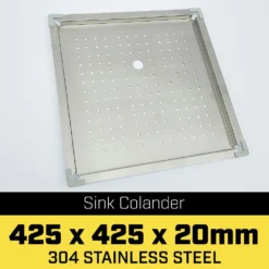 Stainless Steel Sink Colander 425 X 425mm -Outdoor Equipment Sales Shop vSJ P4EWqIopi7RWLpJALUcNA
