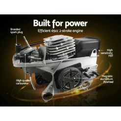 Giantz 65CC Petrol Pole Chainsaw Hedge Trimmer Long Reach Pruner Chain Saw -Outdoor Equipment Sales Shop wKk6FRSZ3O0 H3S Afn5D xQA 1