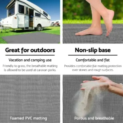 Weisshorn 4M X 2.5M Annex Matting Floor Mats Mesh Caravan Park Camping Picnic -Outdoor Equipment Sales Shop wWQ5jDe CCNUgII 9NmG0L1Ik