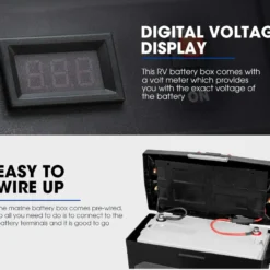 Atem Power Battery Box Dual Battery System Built-in VSR Isolator + 12V 100Ah Lithium Battery 17 Atem Power Battery Box Dual Battery System Built-in VSR Isolator + 12V 100Ah Lithium Battery -Outdoor Equipment Sales Shop xI4Is4phO1kzrNgDL1zvXM9Qk 1