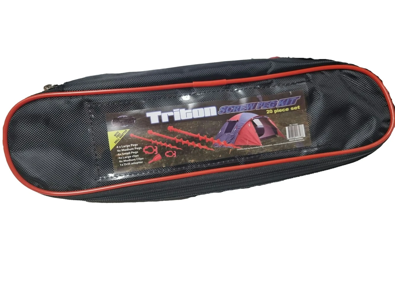 Triton 20 Piece Screw Peg Kit + Free Drill Adaptor 2 Triton 20 Piece Screw Peg Kit + Free Drill Adaptor - Image 2