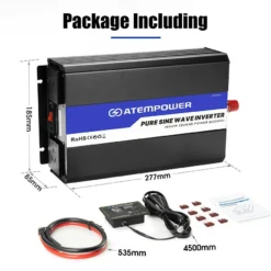 Pure Sine Wave Inverter 1500W Max 3000W -Outdoor Equipment Sales Shop y9ktdtIdpWI p2gukpST56PCc