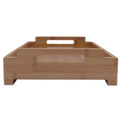 Bamboo Serving Tray With Drawer -Outdoor Equipment Sales Shop yYC6b a1agEeZZYDln2kEeiWU