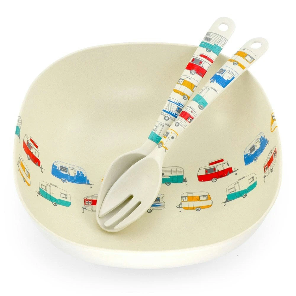 Van Go - Bamboo Salad Bowl 23cm 2 Van Go - Bamboo Salad Bowl 23cm - Image 2