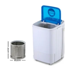 Devanti 4.6KG Mini Portable Washing Machine Outdoor Camping Caravan RV Spin Dry -Outdoor Equipment Sales Shop zbmIFr2RI6sgHurF5wLrn Tgk